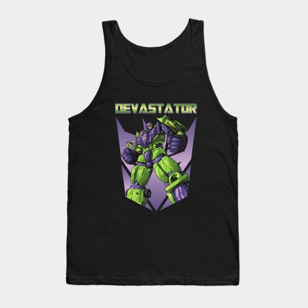 Transformers Devastator Tank Top by Pittih